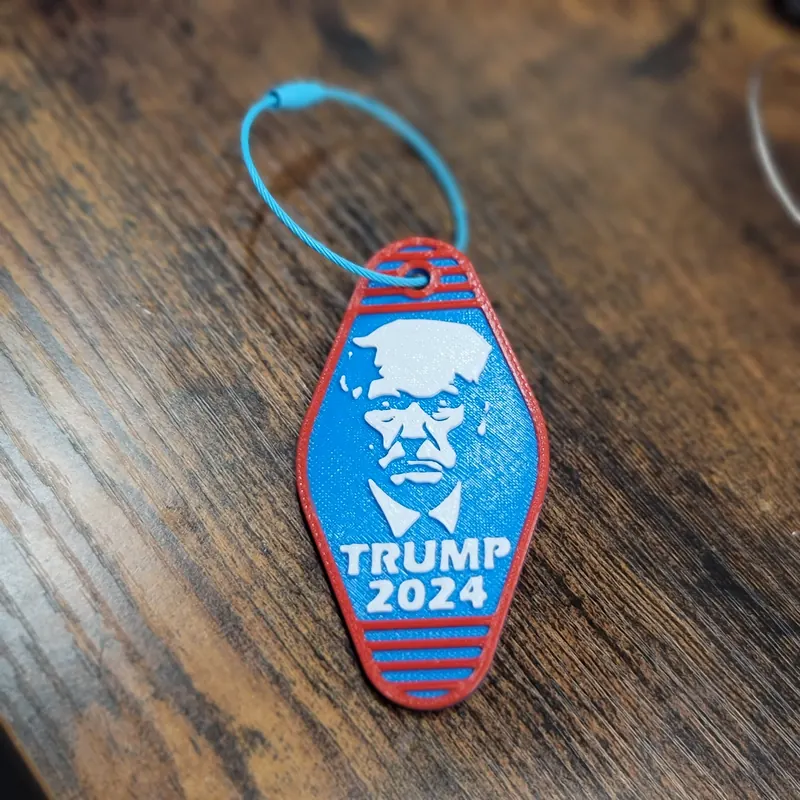 Custom Keychain - Personalized 3D printed keychain